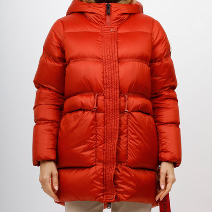 Afterlabel Piumino in Nylon Donna Appleton Arancione