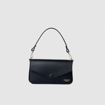 Avenue67 Borsa in Pelle Donna Leonor Nero