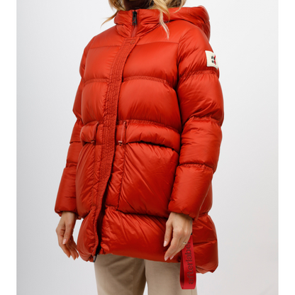 Afterlabel Piumino in Nylon Donna Appleton Arancione