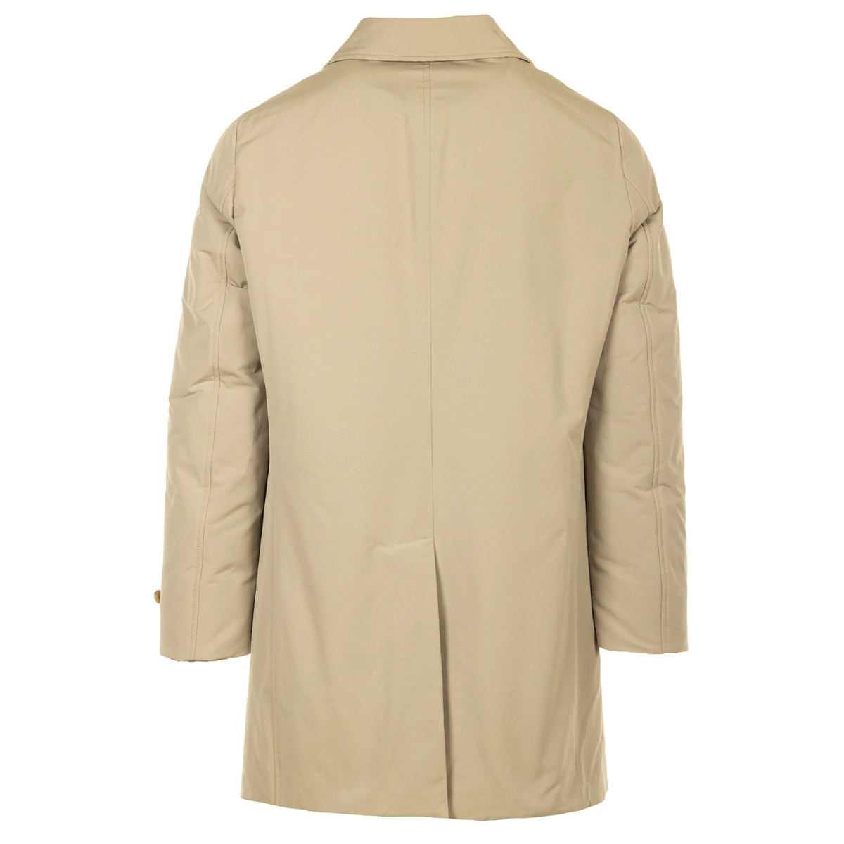 Aspesi Impermeabile Monopetto Vodka Uomo Beige