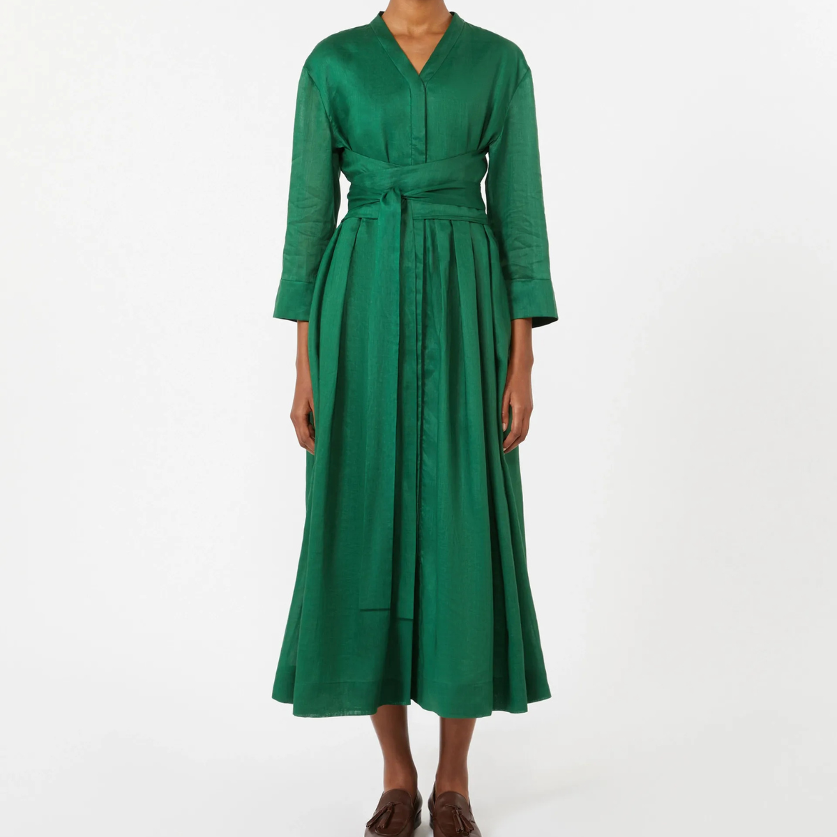 MAx Mara Abito in Tela Ramiè SMMCamillla Donna Verde