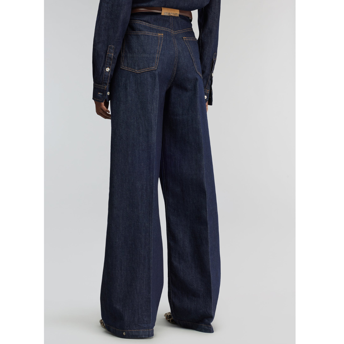 Semicouture Jeans in Denim Donna Doreen Dark Stone Wash