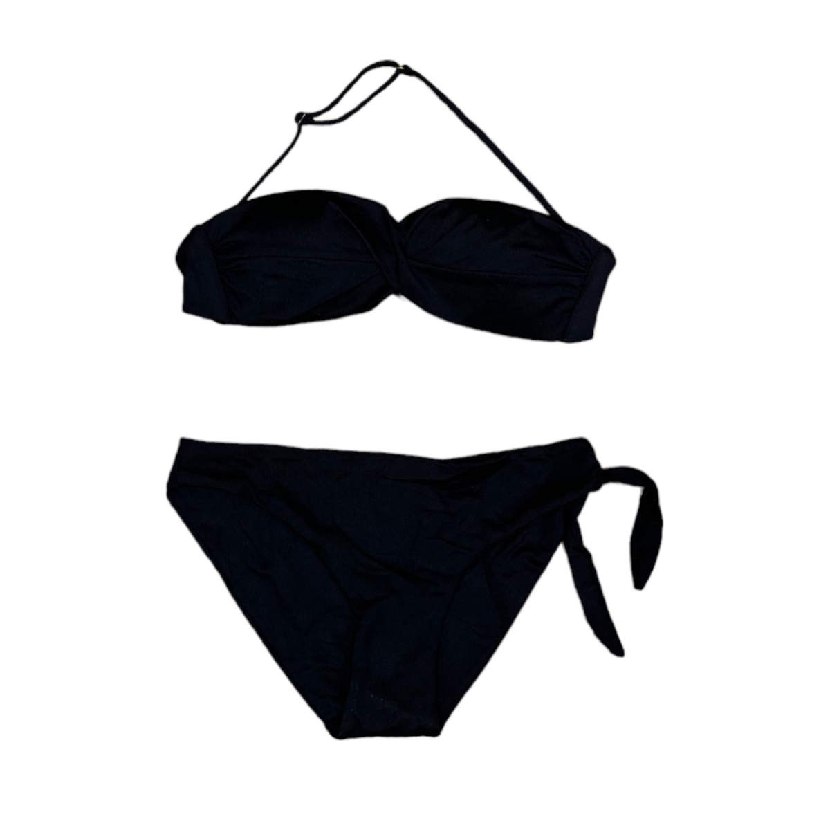 MC2 Saint Barth Bikini a Fascia Tiarè Donna Nero