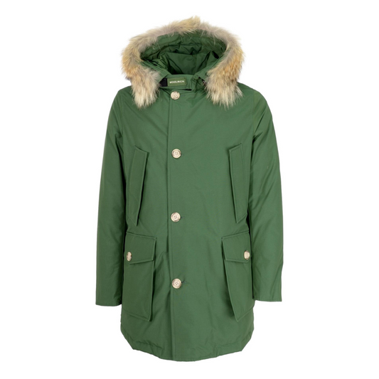 Woolrich Parka Uomo Arctic Parka DF Verde