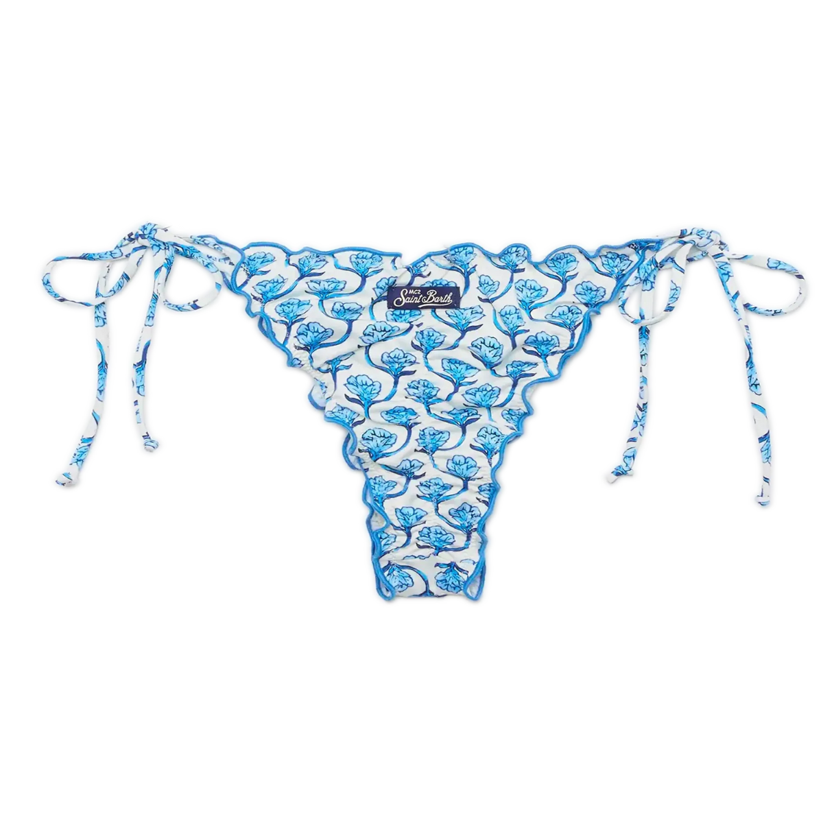 Mc2 Costume a Triangolo Sagittarius Miami Donna Geo Floral Azzurro Chiaro