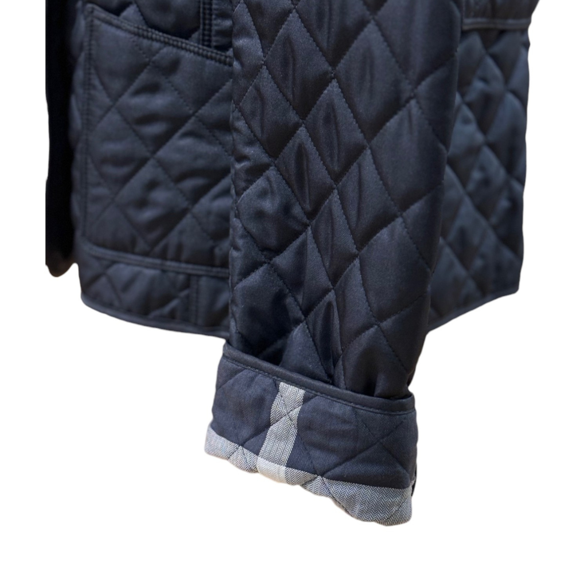 Burberry Giacca Trapuntata Donna Cayton Quilted Jacket Blu