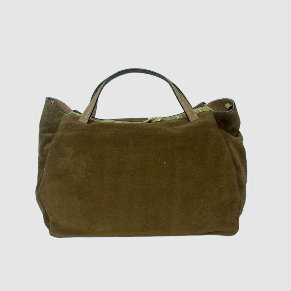 Avenue 67 Borsa in Camoscio Donna Roxanne Verde