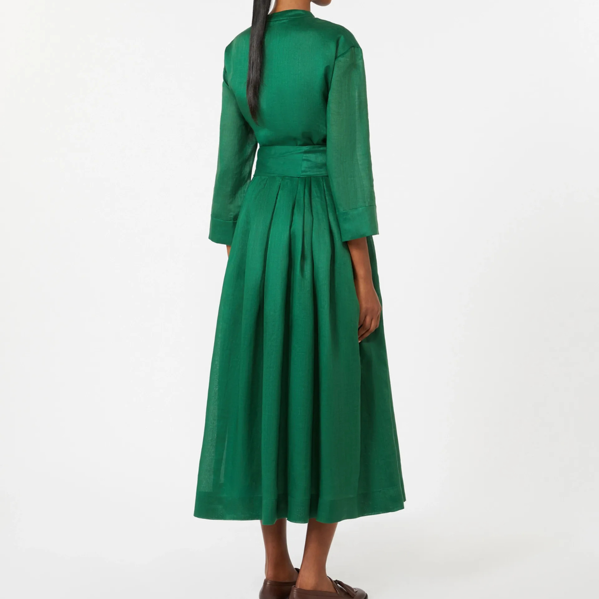 MAx Mara Abito in Tela Ramiè SMMCamillla Donna Verde
