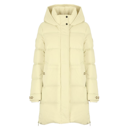 Woolrich Piumino Lungo Donna Alsea Puffy Parka Ivory