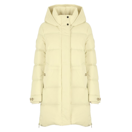 Woolrich Piumino Lungo Donna Alsea Puffy Parka Ivory