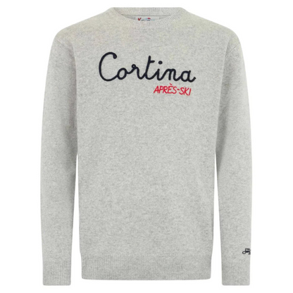 MC2 Saint Barth Maglia Heron Uomo Cortina Apres Grigio