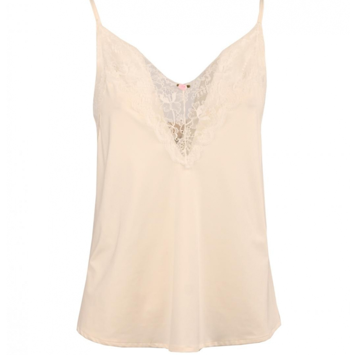 Aniye By Top con Pizzo Amy Donna Bianco Latte