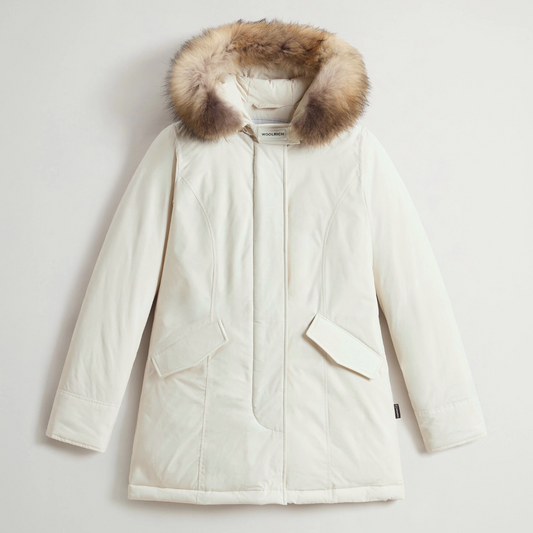 Woolrich Parka Donna W'S Luxury Arctic Parka White Stone