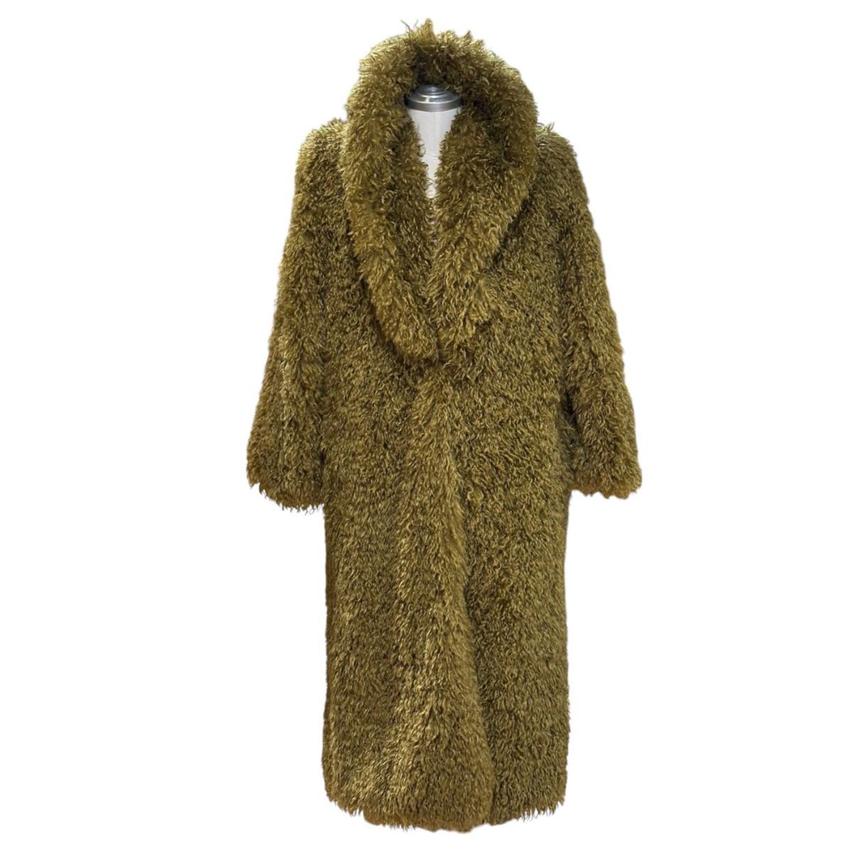 Aniye By Eco Pelliccia Lunga Donna Fauxfur Lola Diamond Green