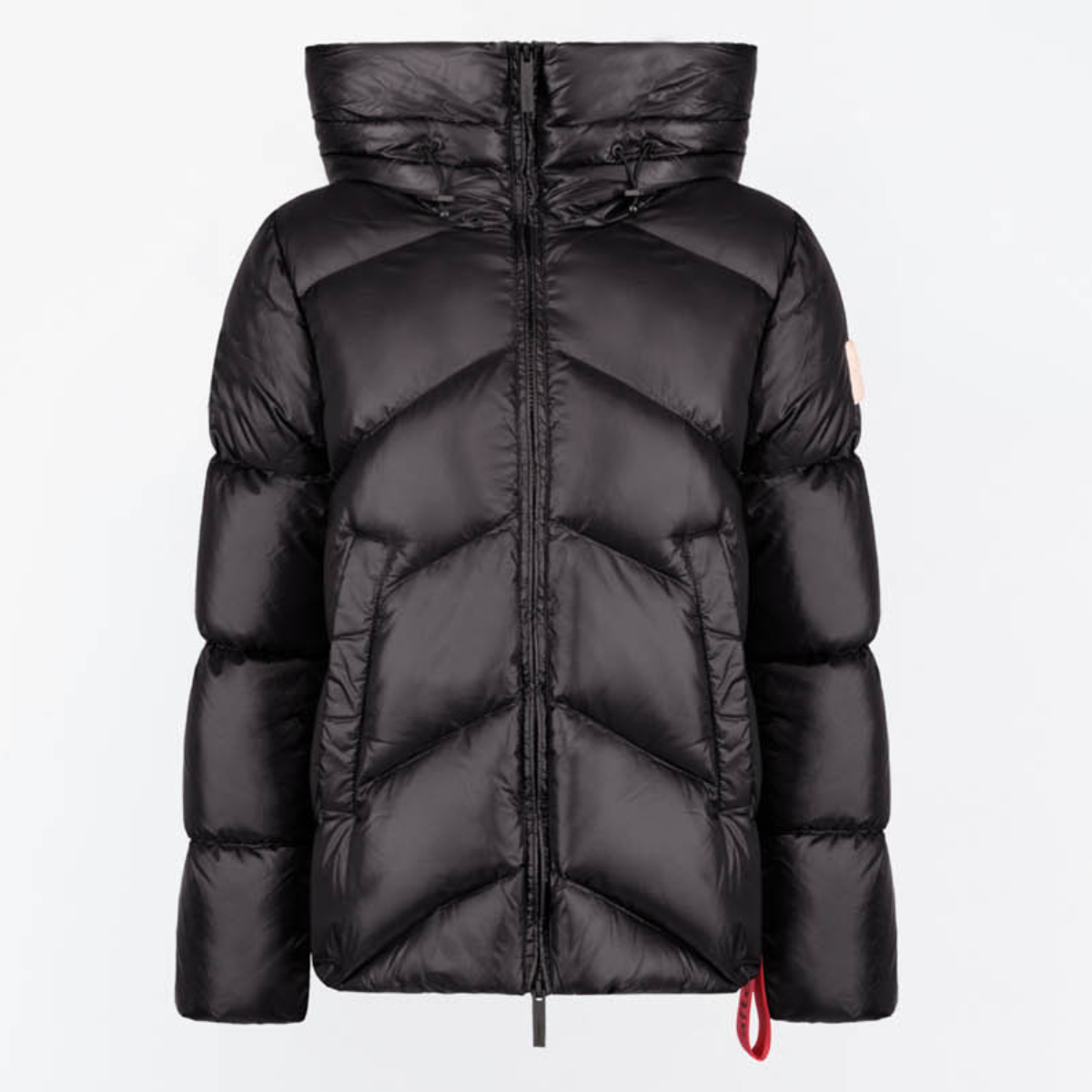 After Label Piumino Helsinki Donna Nero