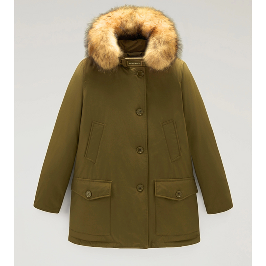 Woolrich Parka con Quattro Tasche Donna W'S Arctic Parka DF Verde