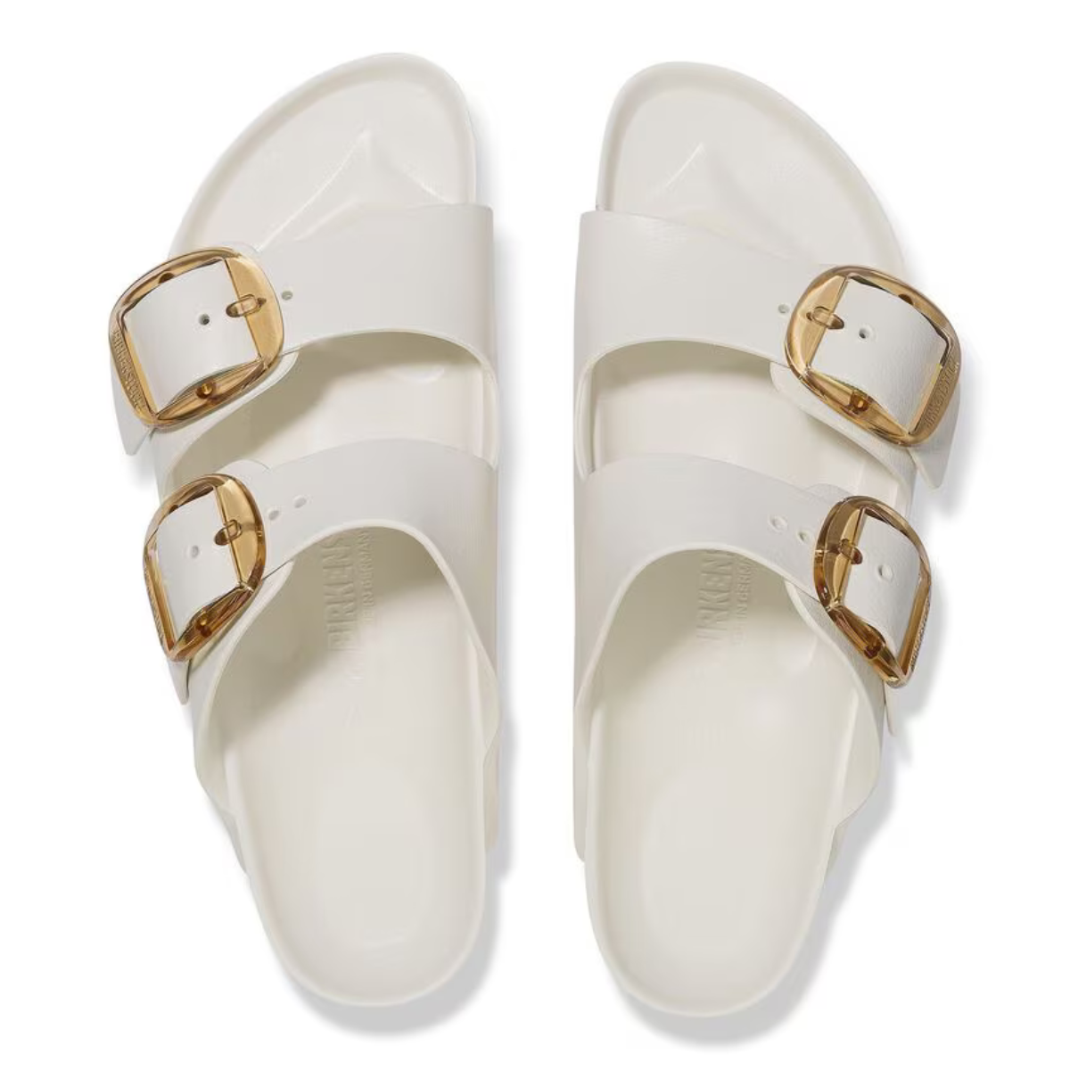 Birkenstock Sandalo in EVA Big Buckle Donna Eggshell
