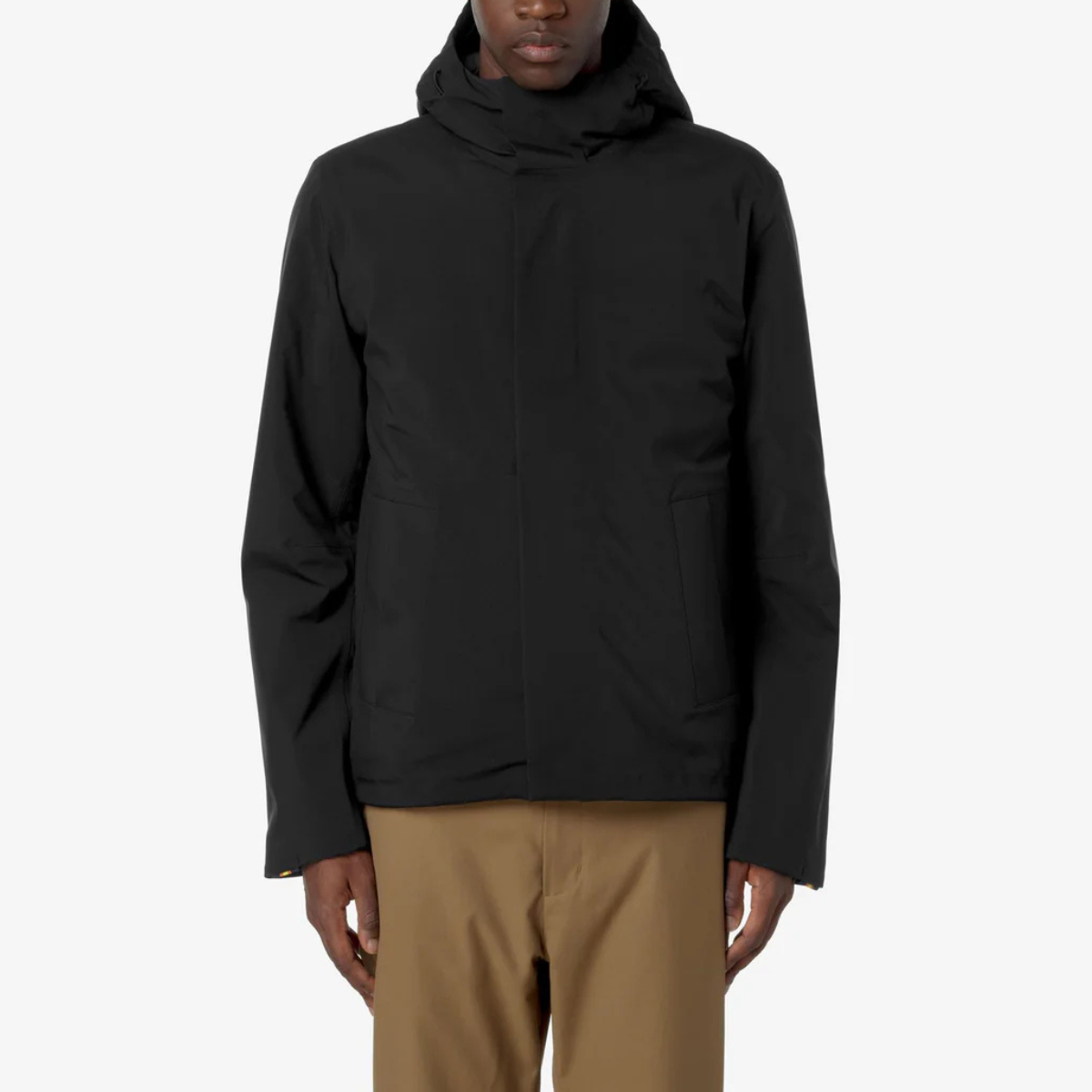 K-Way Giacca Corta con Isolamento Imbottito Jacken Bonded Padded Uomo Black Pure