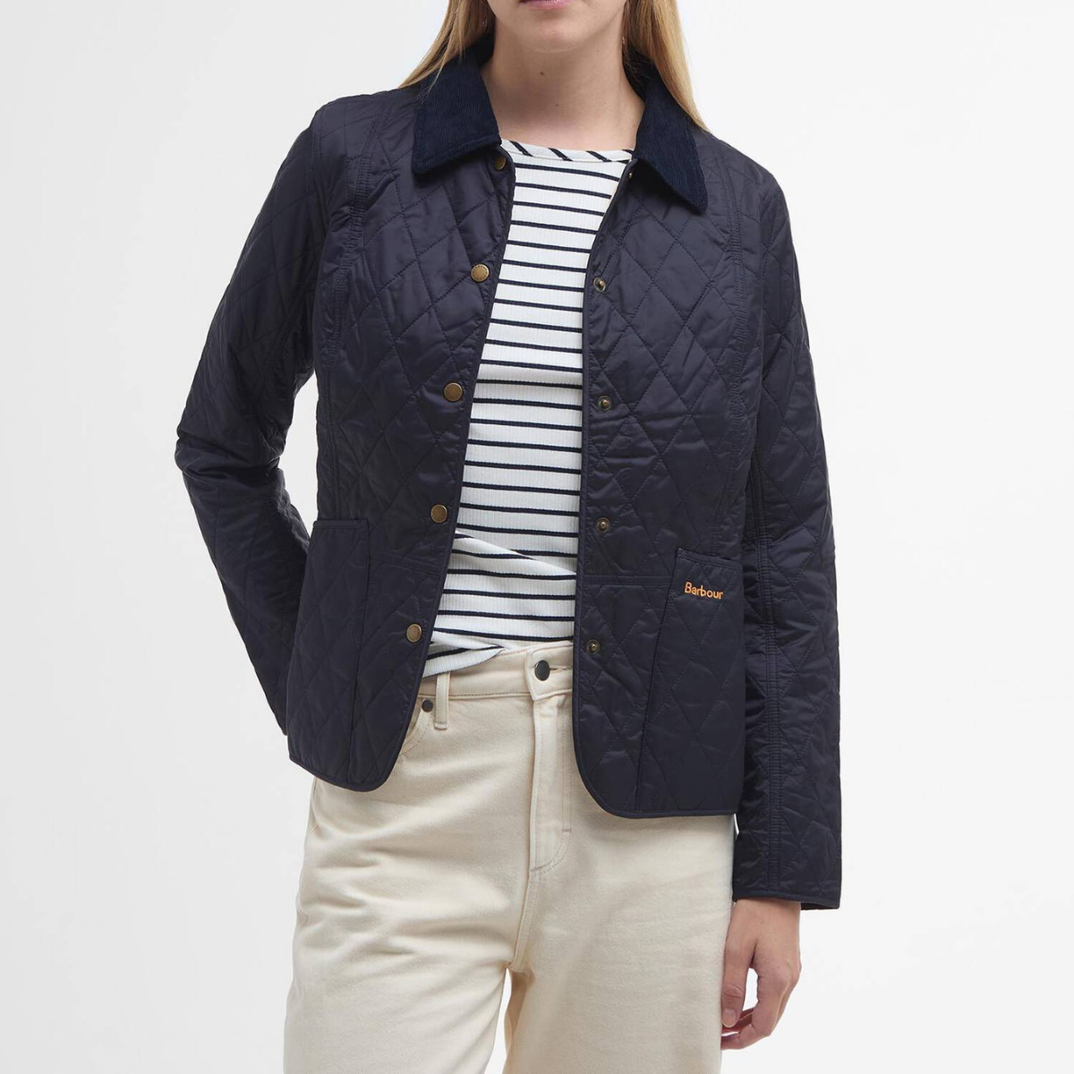 Barbour Giacca Trapuntata Summer Liddesdale Donna Blu Navy