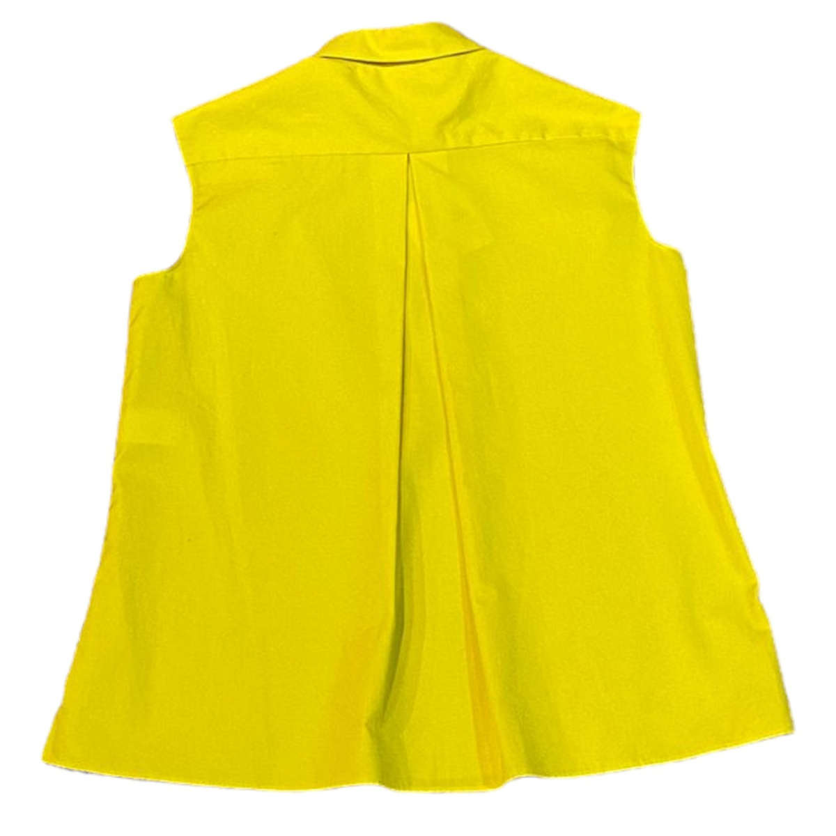 Aspesi Camicia in Cotone Smanicata Donna Giallo