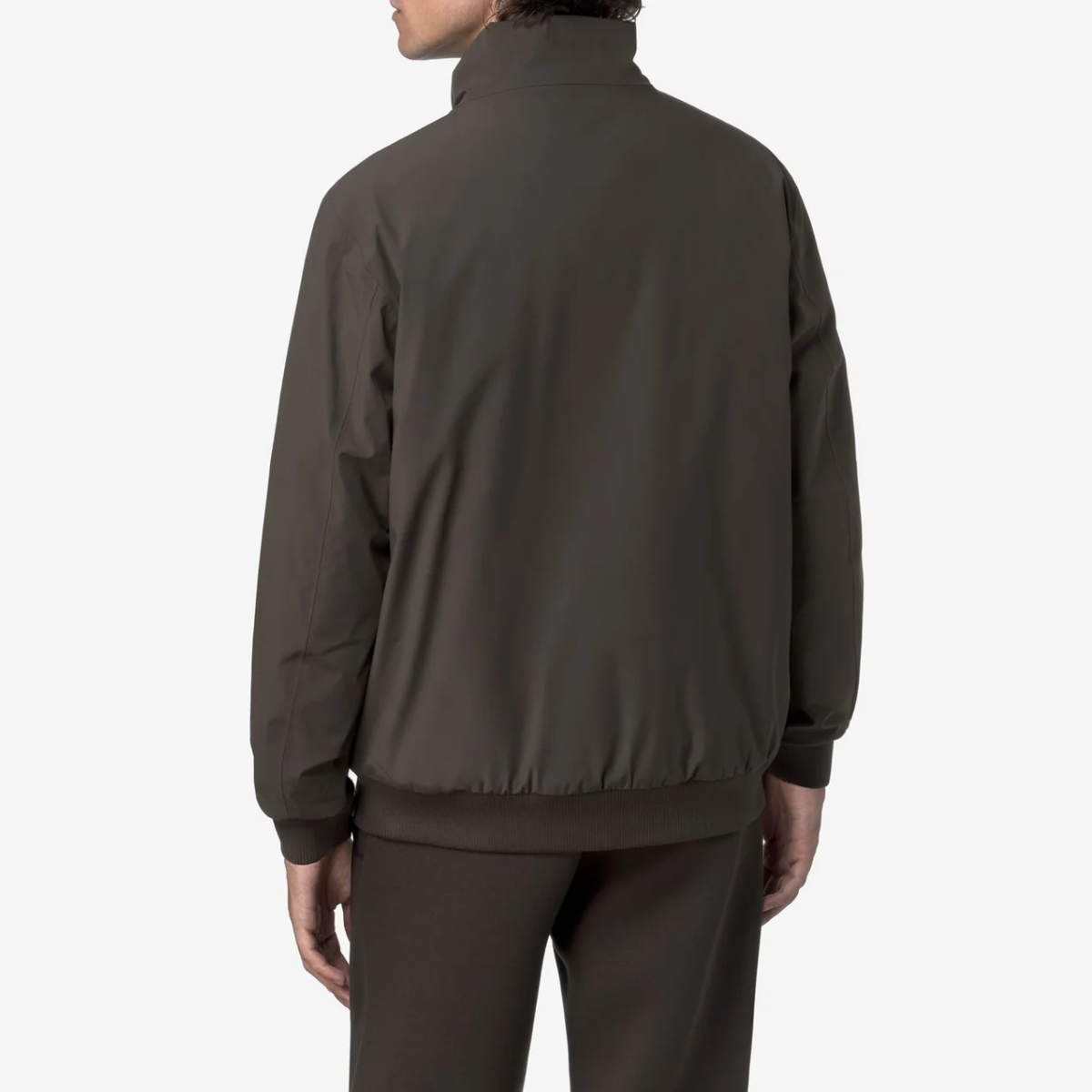 K-Way Giacca Reversibile Impermeabile Arsene ST Warm Double Black Olive-Blue Airforce