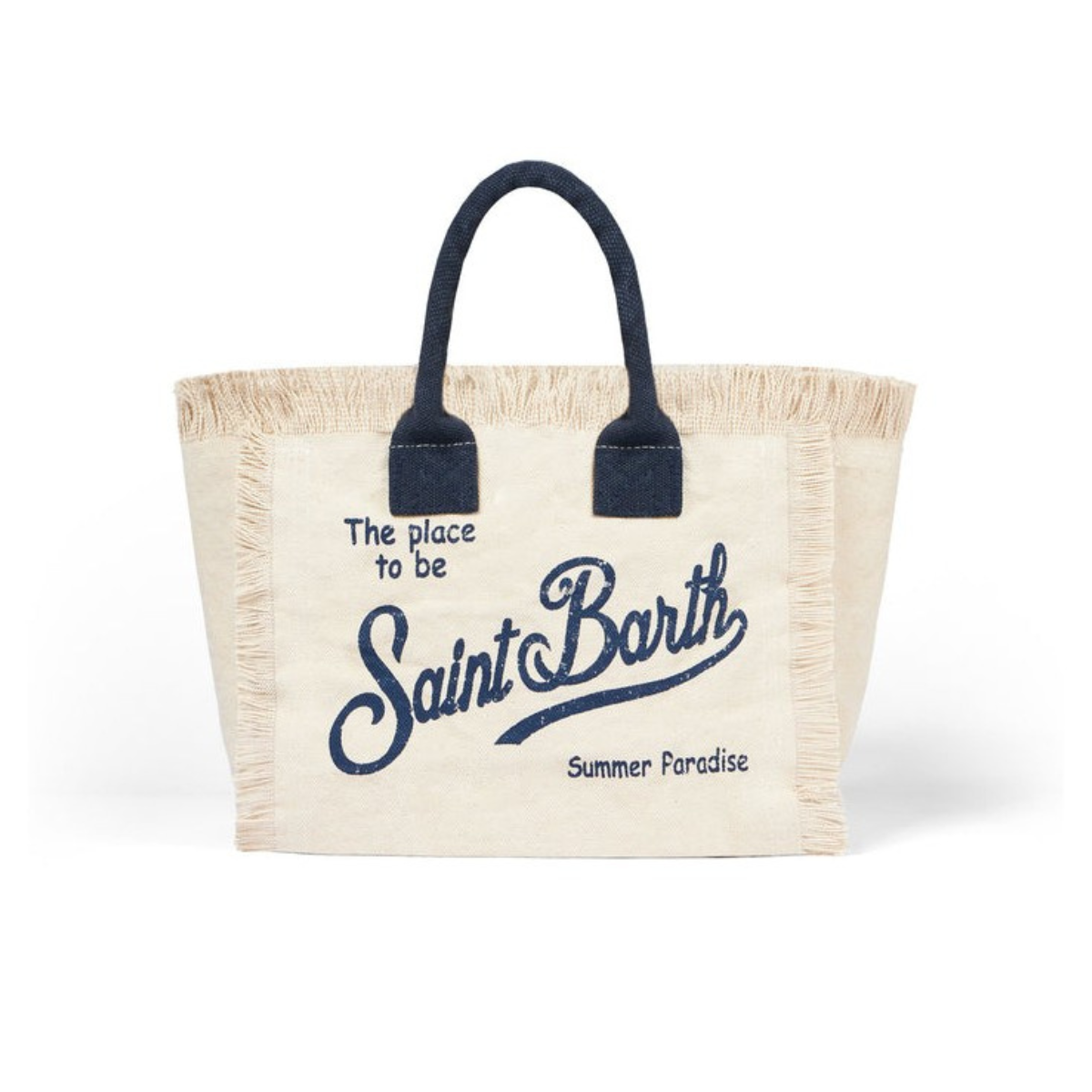 Mc2 Saint Barth Borsa in Cotone Vanity Mini Donna Panna