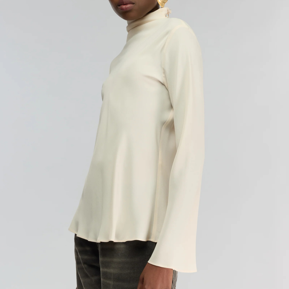 Semicouture Blusa Dolcevita Donna Nita Zucchero