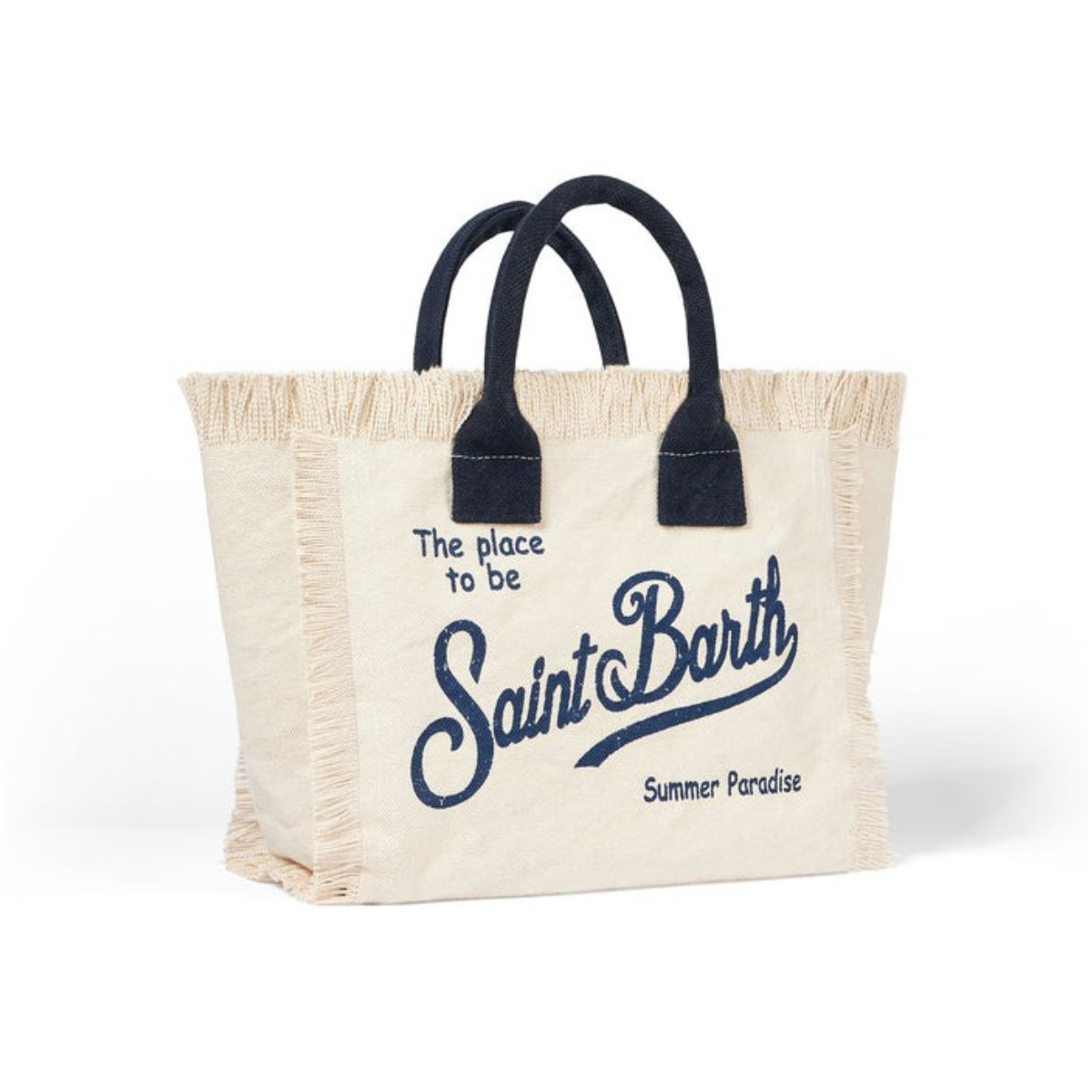 Mc2 Saint Barth Borsa in Cotone Vanity Mini Donna Panna