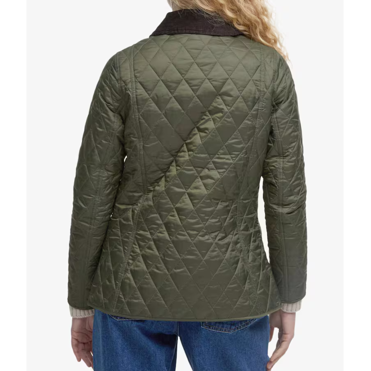 Barbour Giacca Trapuntata Annandale Donna Verde Oliva