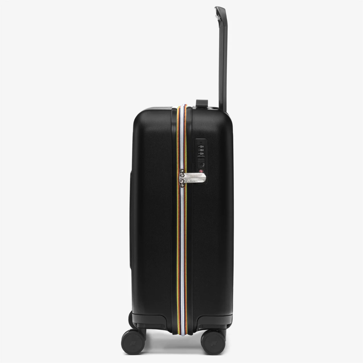 K-Way Trolley Unisex Eudoxie Logo Black Pure