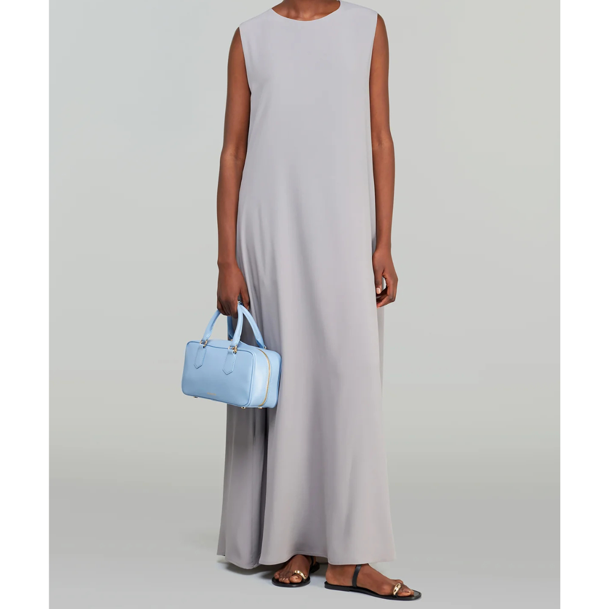 Semicouture Abito Lungo Smaicato Nerea Donna Mezzanotte
