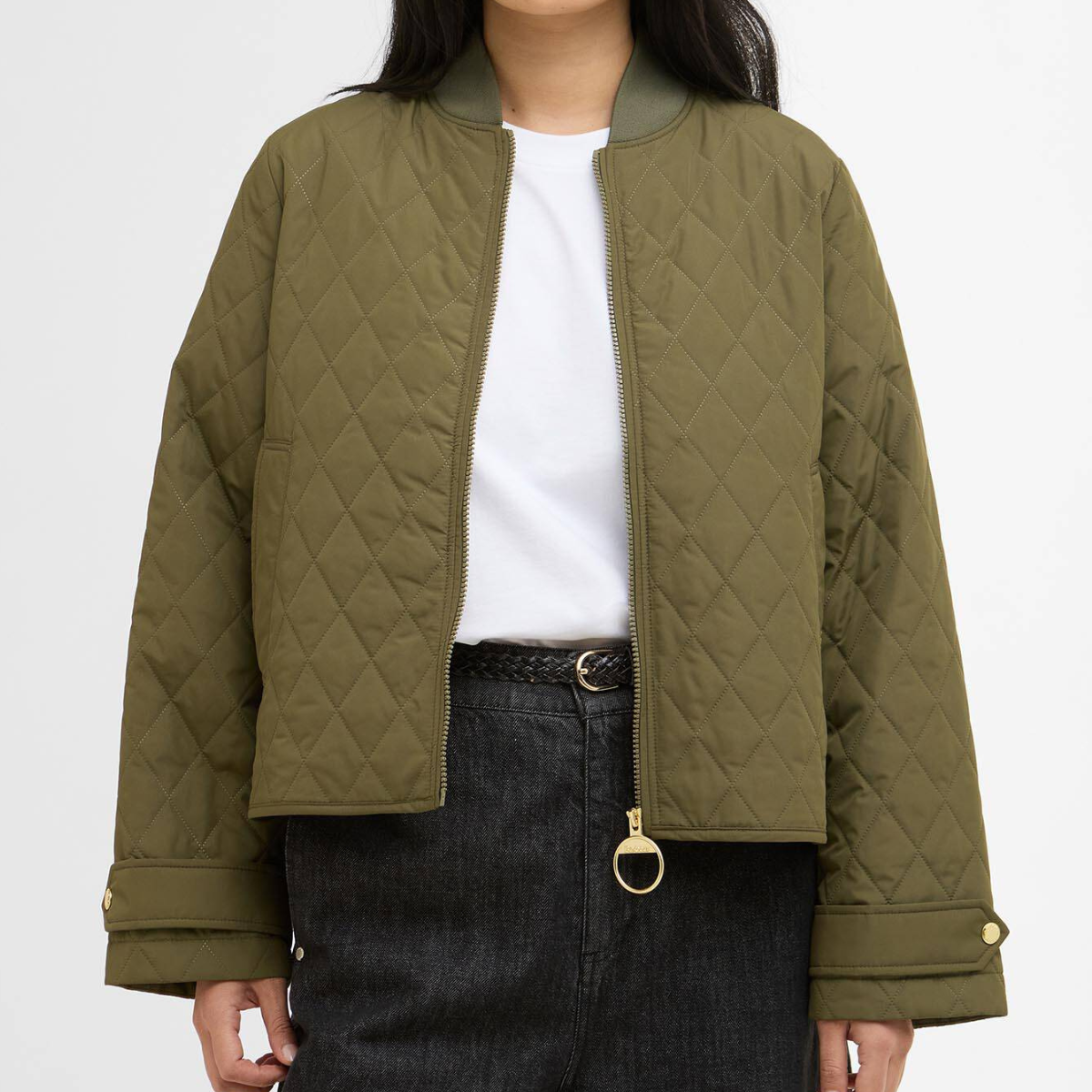 Barbour Giacca Trapuntata Whillan Quilted Donna Ivy Green