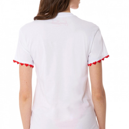 MC2 Saint Barth T-Shirt in Cotone Emilie Donna Bianco