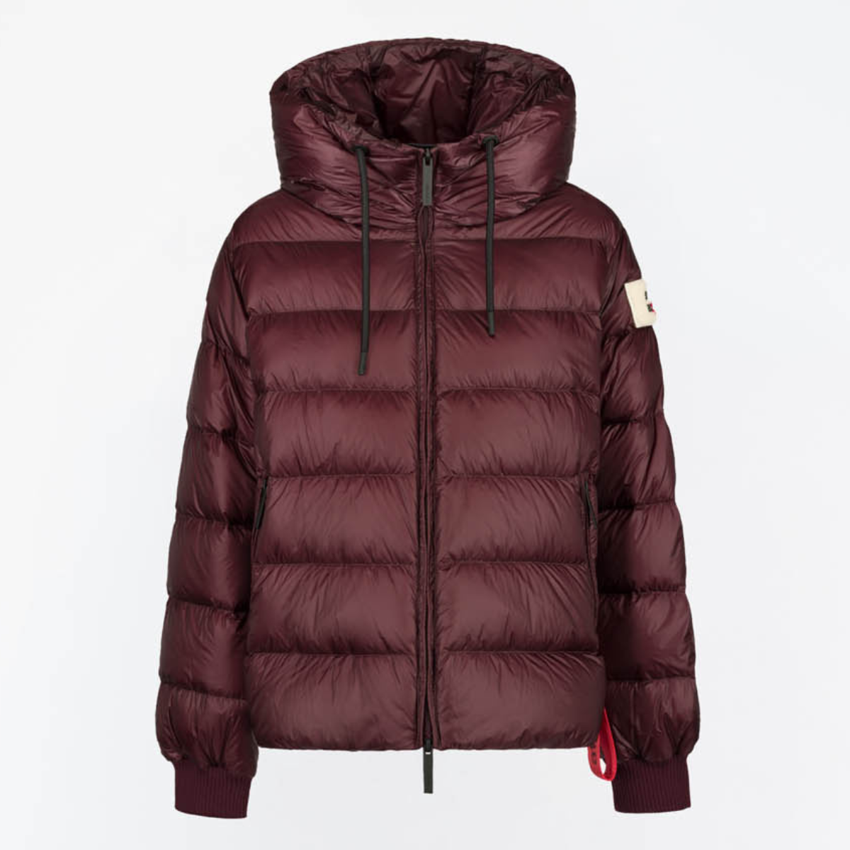 After Label Piumino Blaine in Nylon Donna Bordeaux