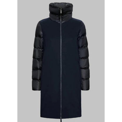 RRD Piumino Lungo Donna Winter Hybrid Coat Lady Nero