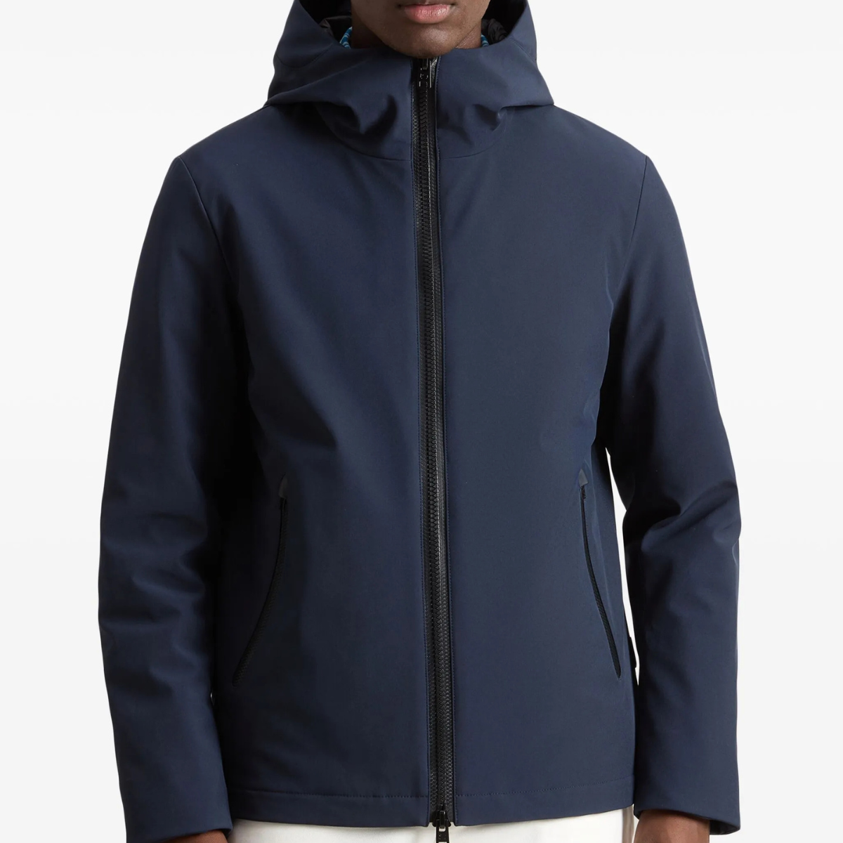 Woolrich Giacca Soft Shell Pacific Uomo Melton Blue