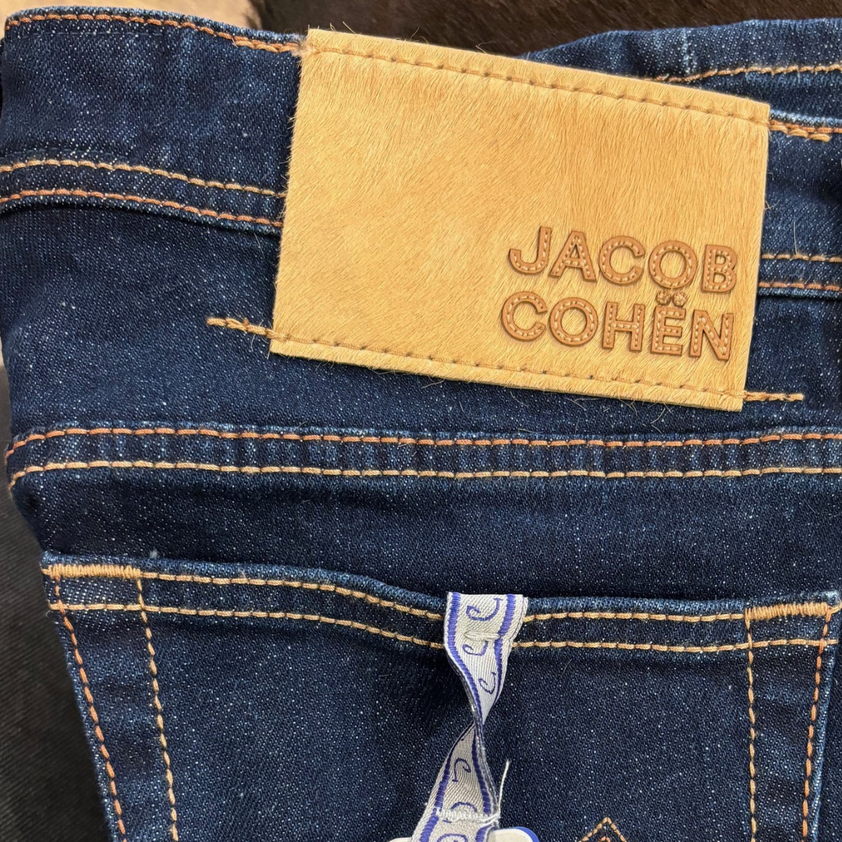Jacob Cohën Jeans Scott Slim Cropped Uomo Blu Notte