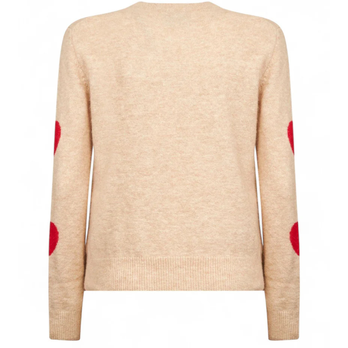 Mc2 Saint Barth Maglione New Queen in Alpaca Kissene Donna Beige