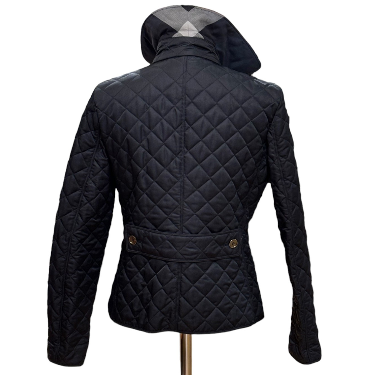 Burberry Giacca Trapuntata Donna Cayton Quilted Jacket Blu