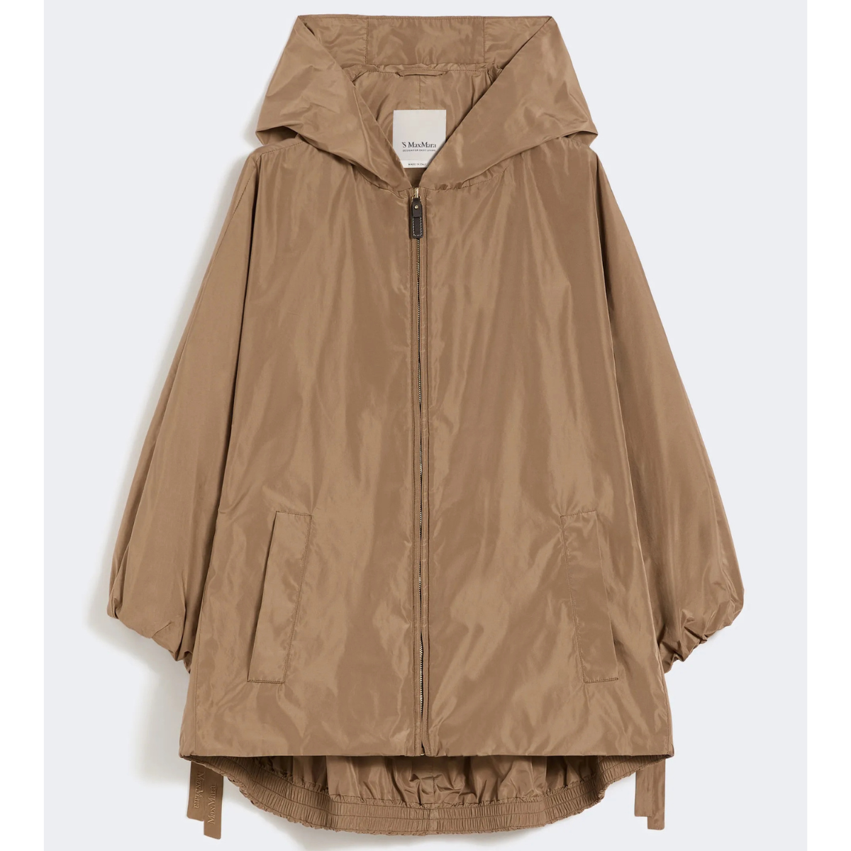 Max Mara Giacca in Taffetà antigoccia SMMPantone Donna Cammello