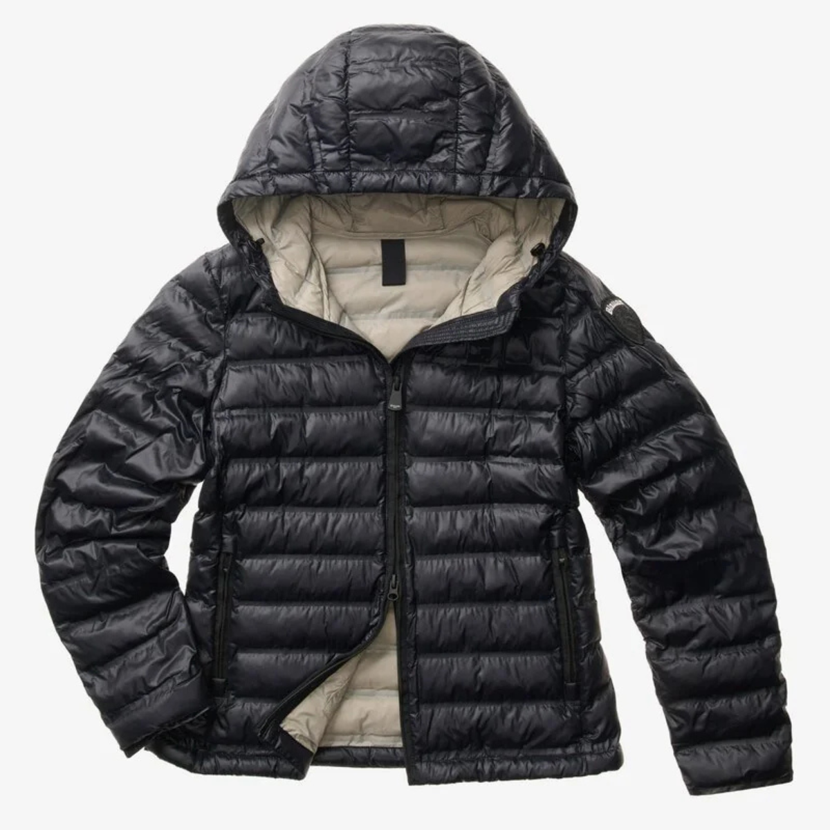 Blauer Giacca Sfiancata con Cappuccio Ellis Donna Nero