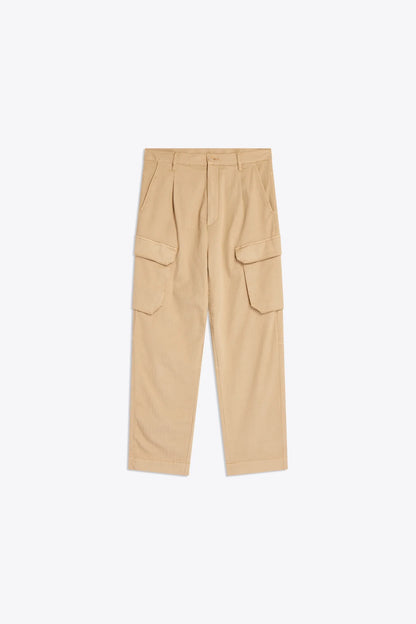 Semicouture Pantalone Cargo in Cotone Donna Nocciola