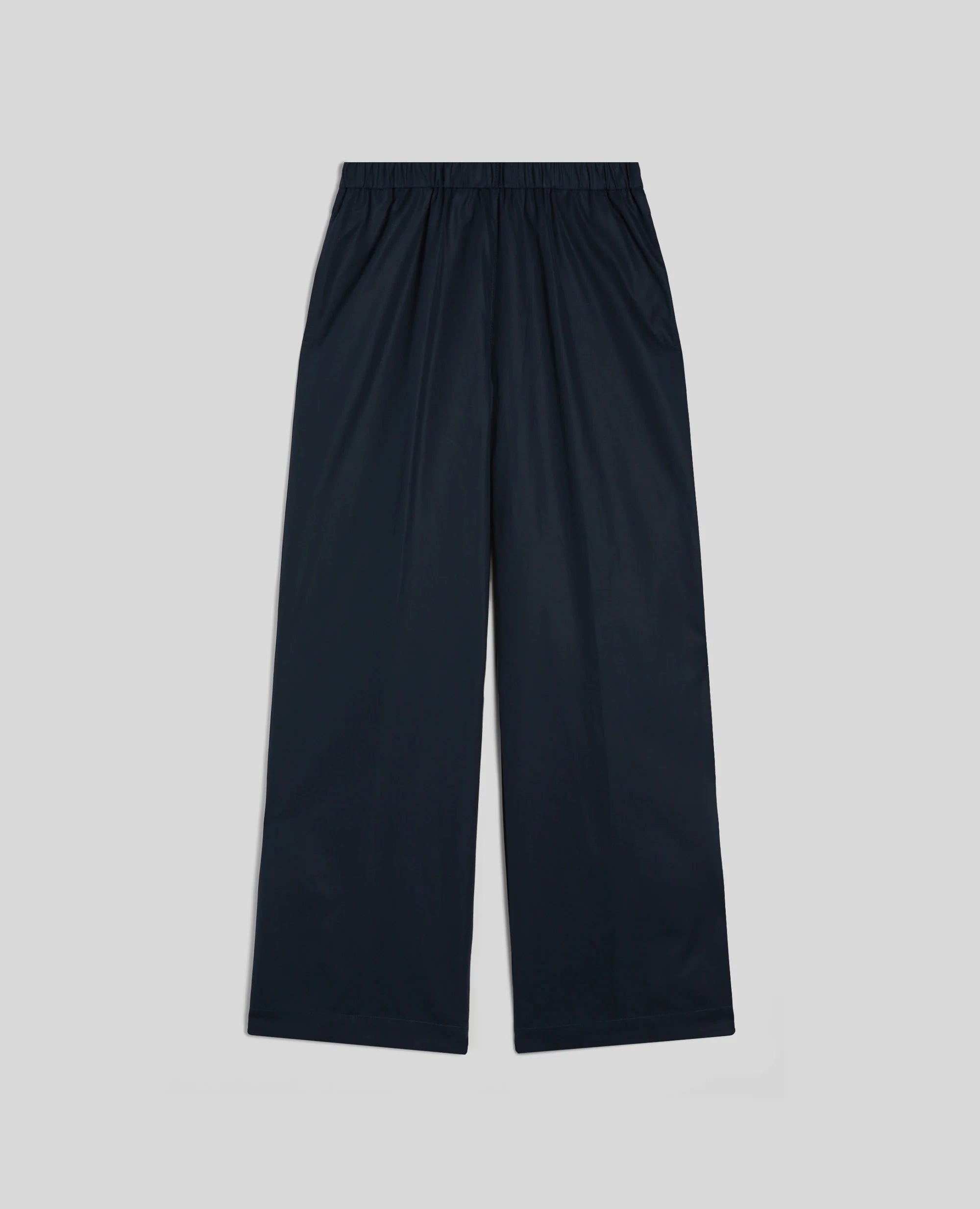 Aspesi Pantalone in Popeline di Cotone Donna 0128 Blu Navy