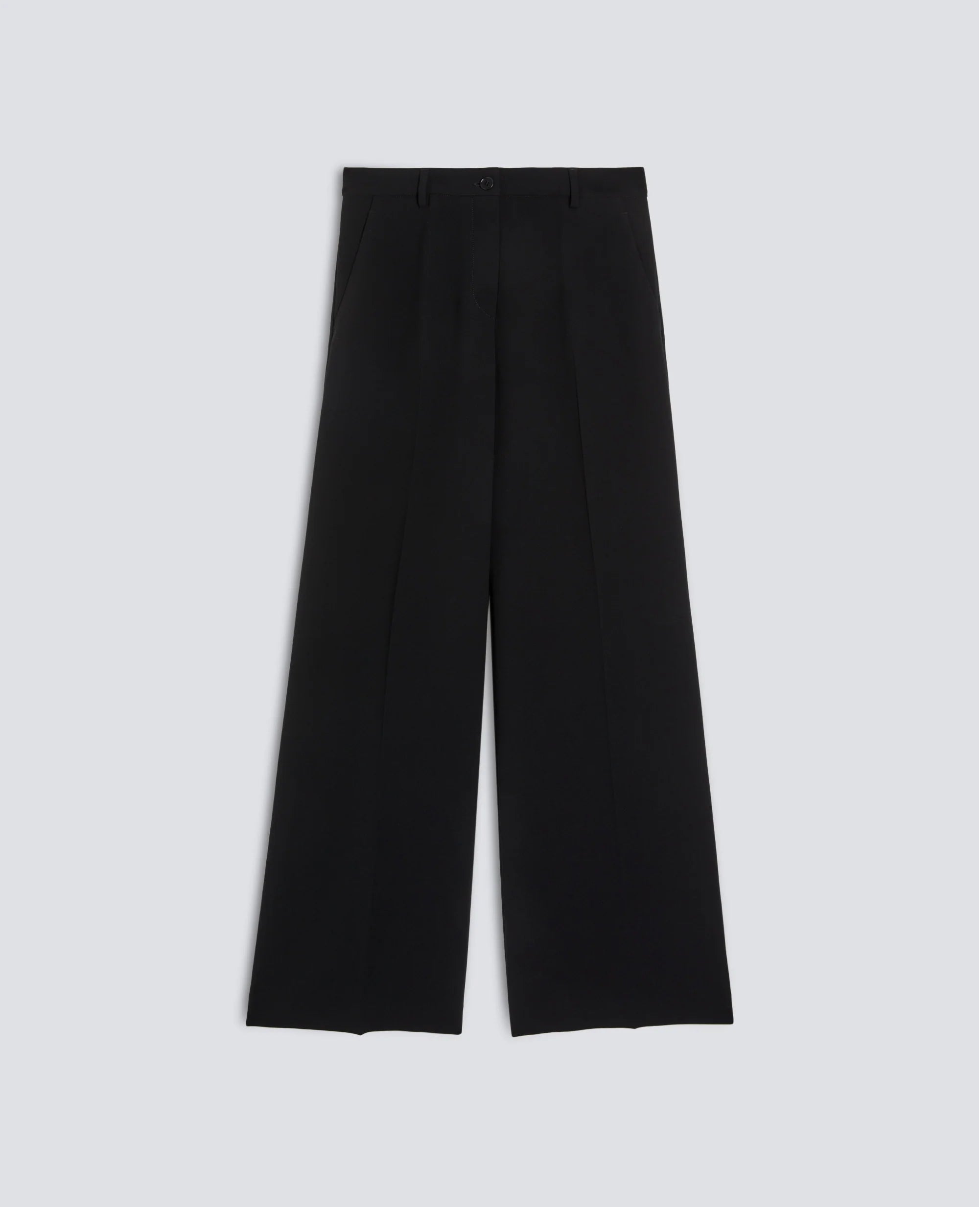 Aspesi Pantalone in Cady Crepe in Triacetato Poliestere Mod. 0190 Donna Nero