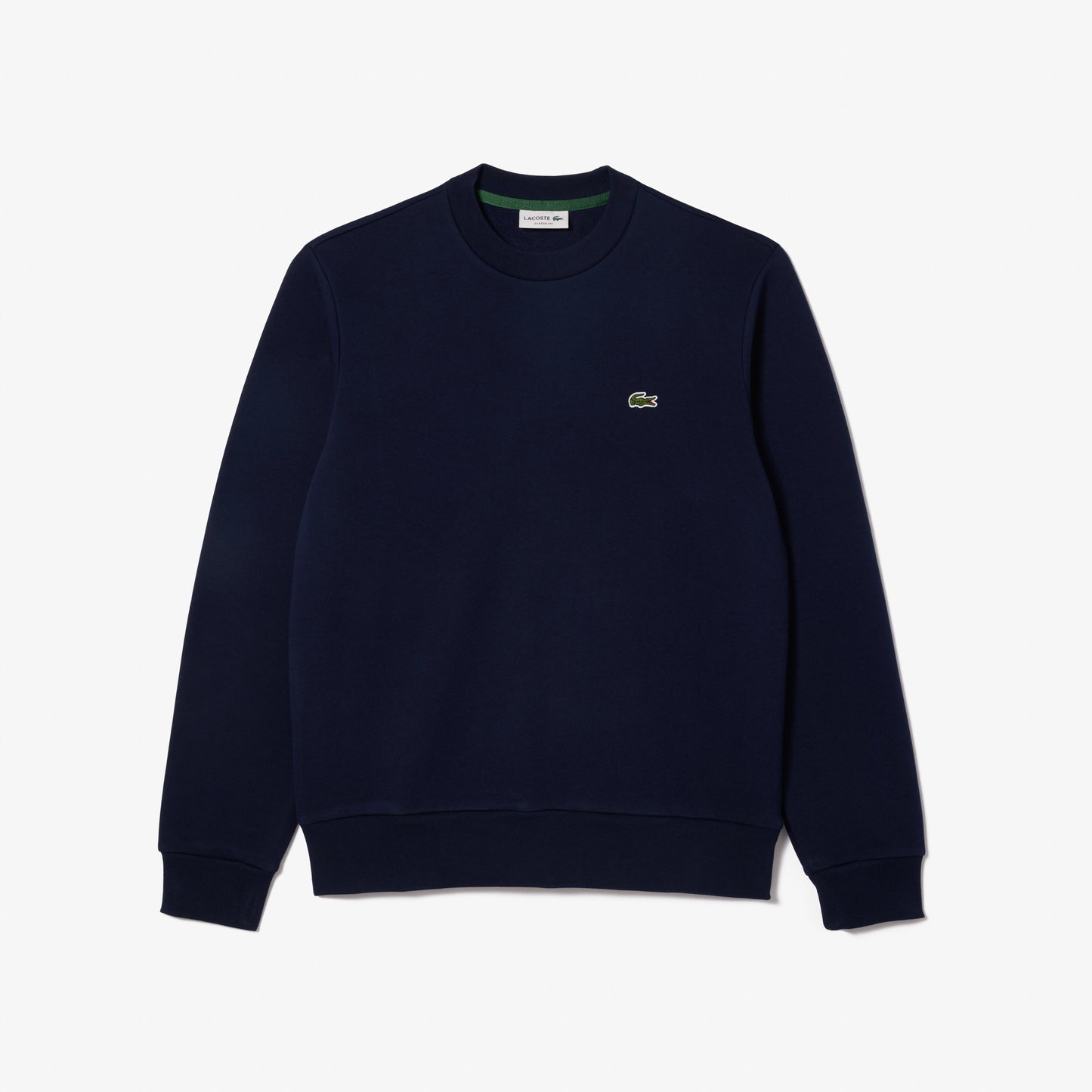 Lacoste Felpa in Cotone e Pile Unisex SH9608 Blu Marine