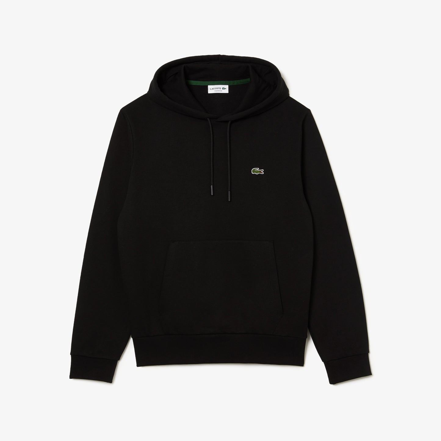 Lacoste Felpa con Cappuccio Uomo Nero