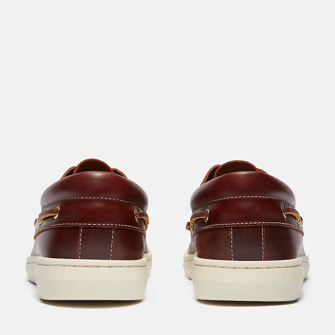 Timberland Scarpa da Barca in Pelle Portofino Pier Uomo Burgundy