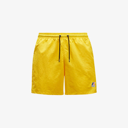 K-Way Costume in Nylon Uomo Giallo