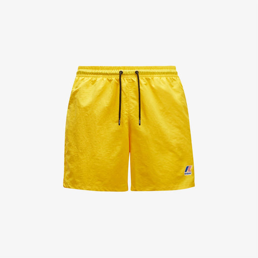 K-Way Costume in Nylon Uomo Giallo