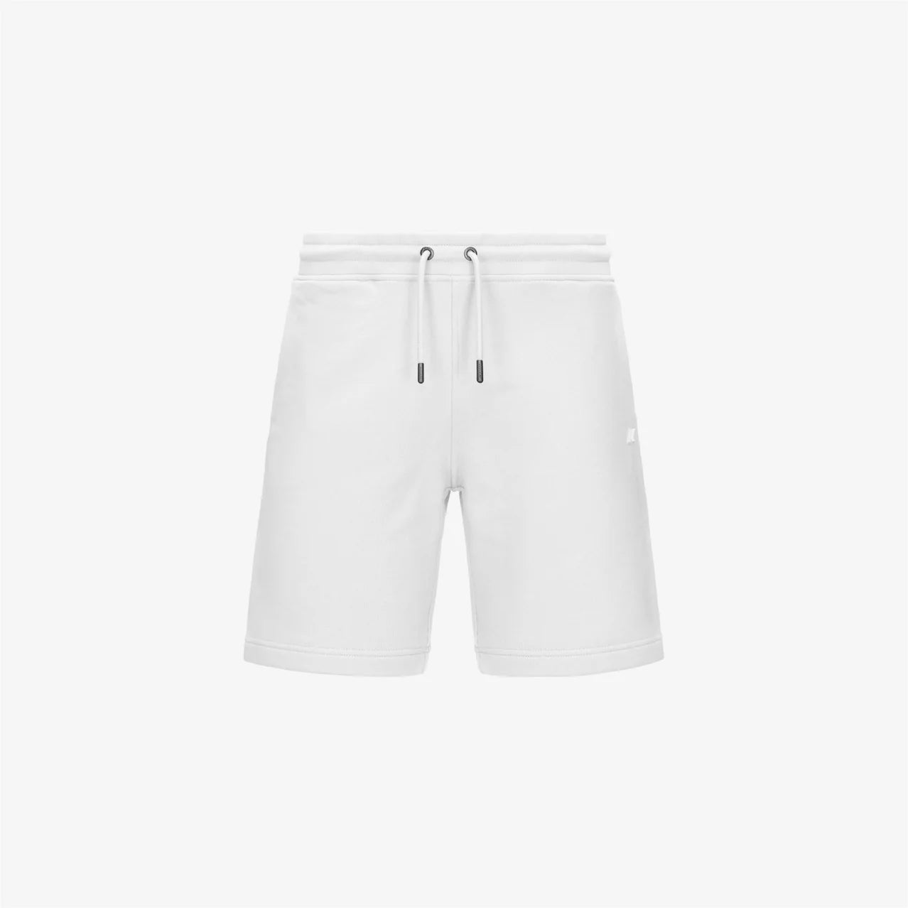 K-Way Shorts in Cotone Erik French Terry Uomo White